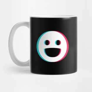 TikTok Smiling emoji smiley White Mug